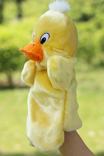 My Love My Box Hand Puppet Duck Plush Toy
