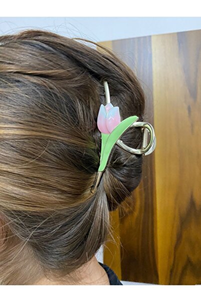 ella'nın çarşısı Брошка с метална закопчалка, модел „Лале“.