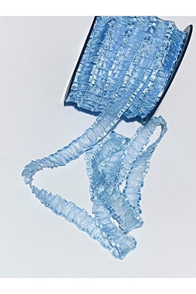 Öztürk Carnation Ribbon. 17mmx3meter. Blue.