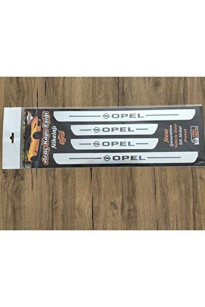 NERİMAN OTOMATİV Opel Crossland Özel Kapı Eşik Yazısı Krom