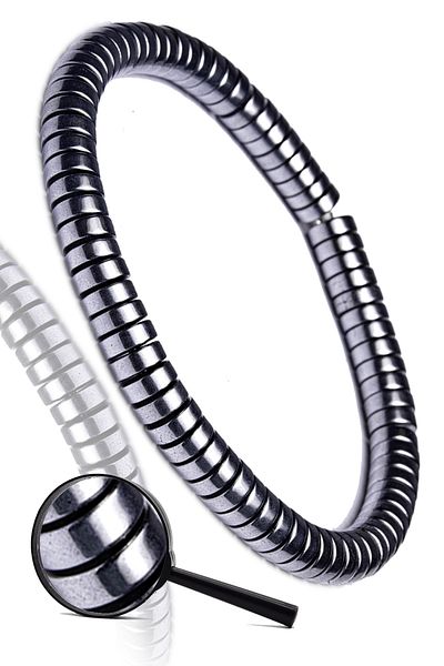 Tesbih Atölyesi Certified Aaa+ Hematite Stone Bracelet - Tarnish Resistant