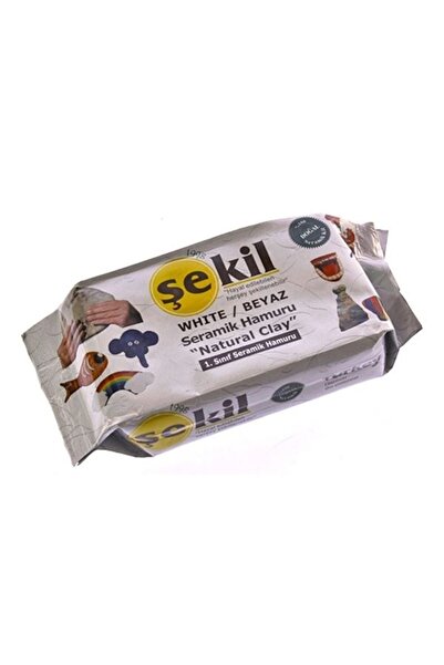 hobi24 Şekil Seramik Hamuru 250gr. - Beyaz