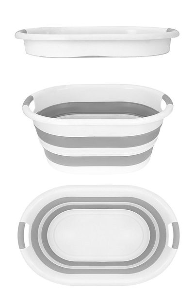 Lira 10 Piece Foldable Mega Set Accordion Strainer Basin Set Folding Organizer
