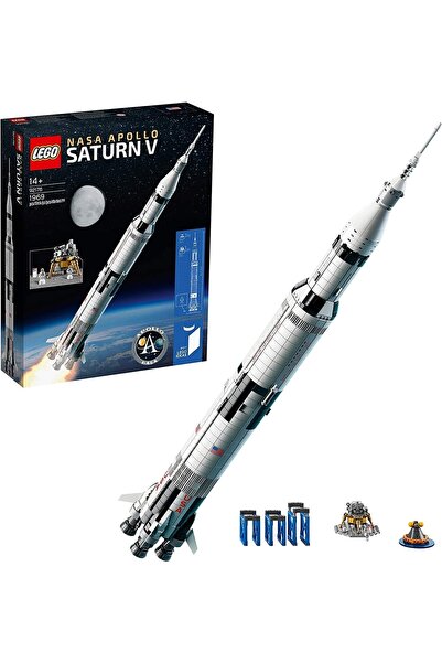 LEGO Nasa 92176 Apollo Saturn V Inşa Seti (299 Parça)