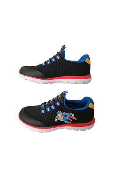 Best Of Boy's Black-Sax Figured Lycra Elastic Ultra Light Sports Shoes
