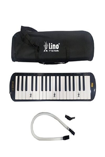 Lino Melodika 37 Tuşlu Bez Çanta Hortumlu Siyah