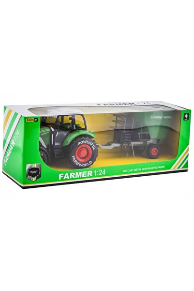 MEGA 1:24 Sürtmeli Traktör