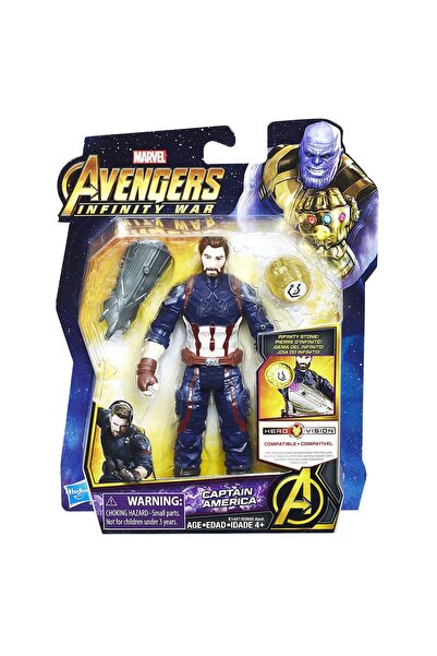AVENGERS İnfinity War Figür ve Sonsuzluk Taşı Captain America E1407- E0605