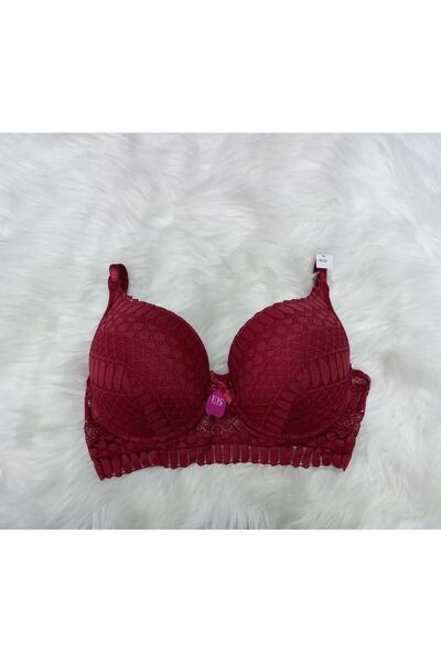 F.K Fk 765 Σουτιέν με Υποστήριξη Με γκιπούρ δαντέλα