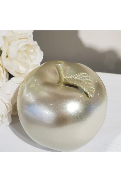 Le Atölye Gold Elma Dekor Mini Boy