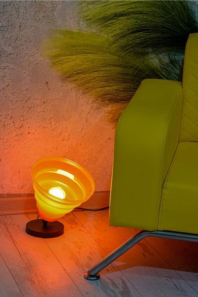 Art&Gift Red Facto Decorative - Floor Corner and Garden Lighted Floor Lamp Lampshade