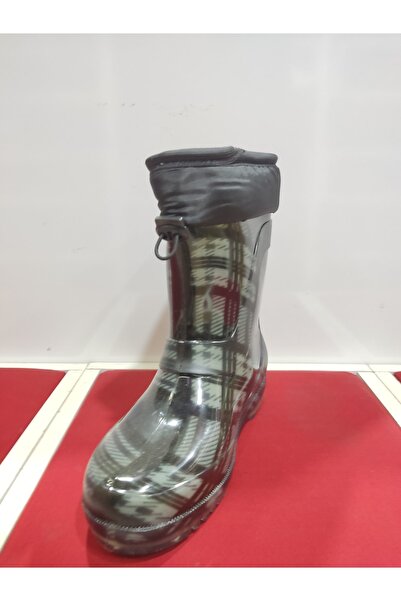 SK OĞLU Içi Polarlı Kaymaz Taban Su Ve Soğuk Geçirmez Naylon Çizme Skoğlu