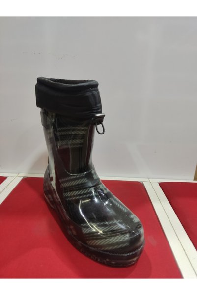 SK OĞLU Içi Polarlı Kaymaz Taban Su Ve Soğuk Geçirmez Naylon Çizme Skoğlu
