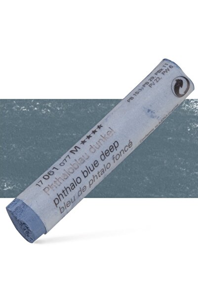 Schmincke Artist Soft Pastel Paint : 061 M : Phthalo Blue Deep