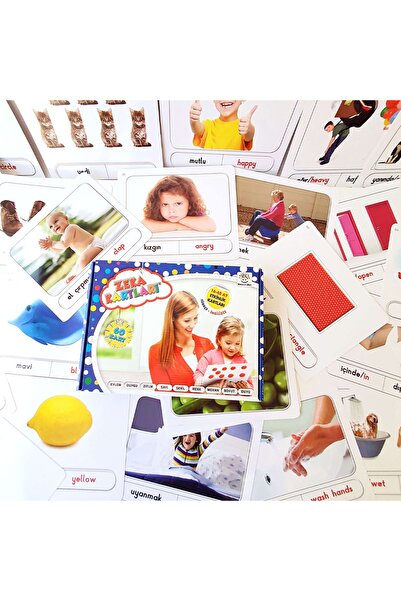 yükselen zeka Baby Intelligence Concept Activity Cards 16-48 Months