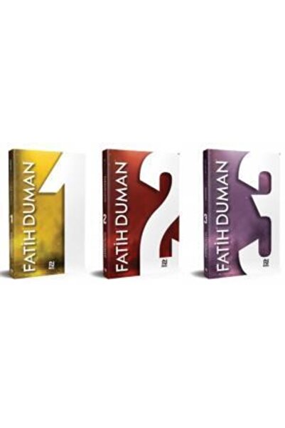 Nesil Yayınları Fatih Duman Muhabbet Yazıları 3 Kitap Set