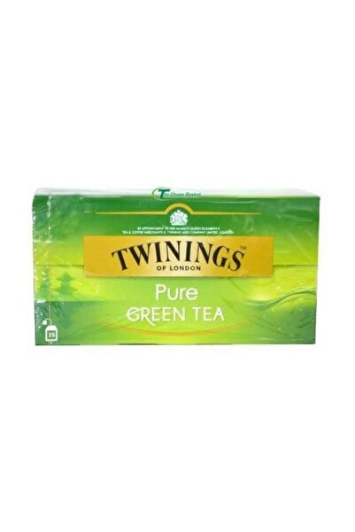 Twinings Pure Green Tea 25 Adet Sallama Poset Cay