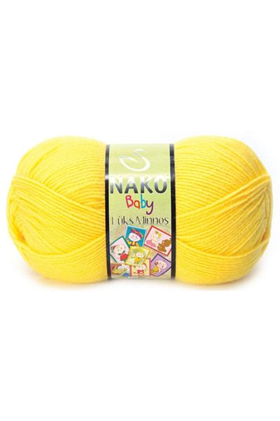NAKO Lux Minnoş 145 Yellow (3 Pieces)