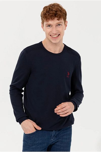 U.S. Polo Assn. Трикотажен пуловер Basic