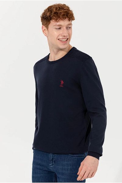 U.S. Polo Assn. Трикотажен пуловер Basic
