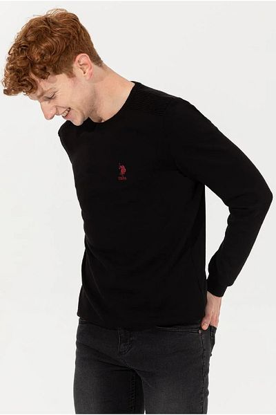 U.S. Polo Assn. Трикотажен пуловер Basic