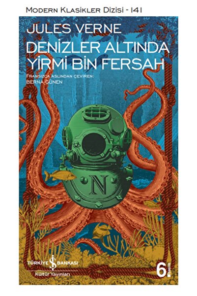 TÜRKİYE İŞ BANKASI KÜLTÜR YAYINLARI Denizler Altında Yirmi Bin Fersah (m.klasik)