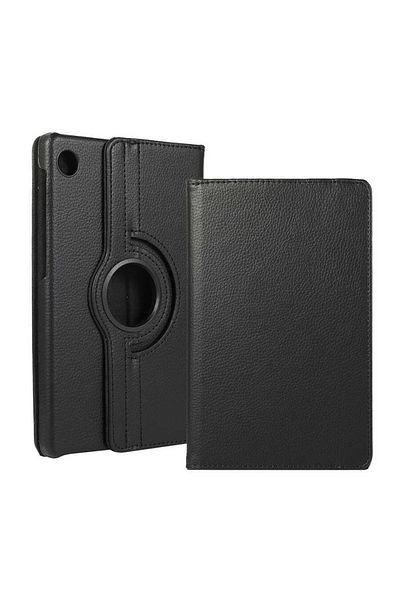 HTstore حافظة هواوي Matepad T10 مع حامل قابل للدوران - أسود