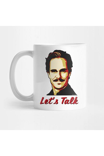 Pixxa Better Call Saul, Let's Talk, Lalo Salamanca Mug Cup