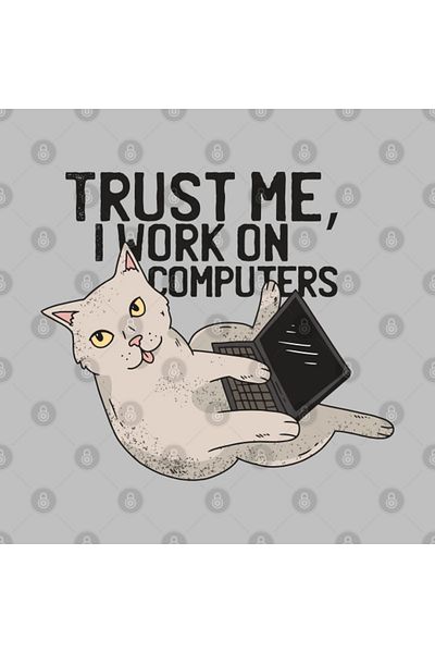 Pixxa Trust Me, I Have Memories from Computers - Cat Mug Cup
