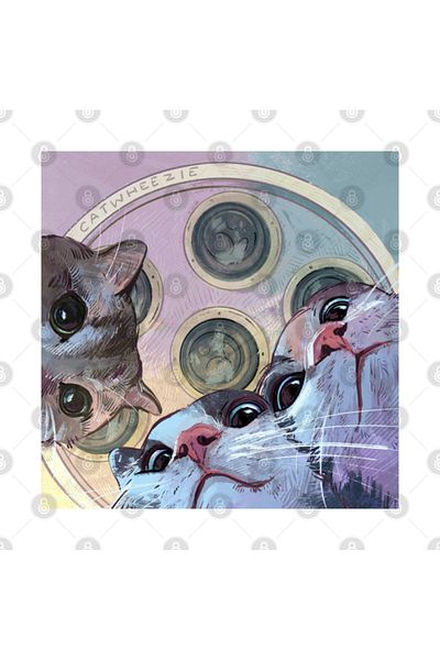 Pixxa Hungry Cats Mug Cup