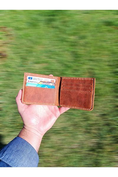 FH LEATHER GOODS Genuine Leather Handmade Wallet (fh Classic)