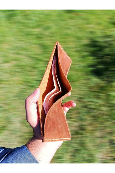FH LEATHER GOODS Genuine Leather Handmade Wallet (fh Classic)