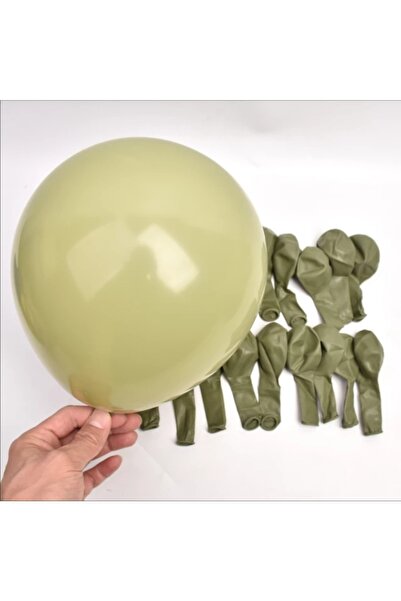 Öztürkpartievi بالون أخضر الأوكالبتوس 15 قطعة