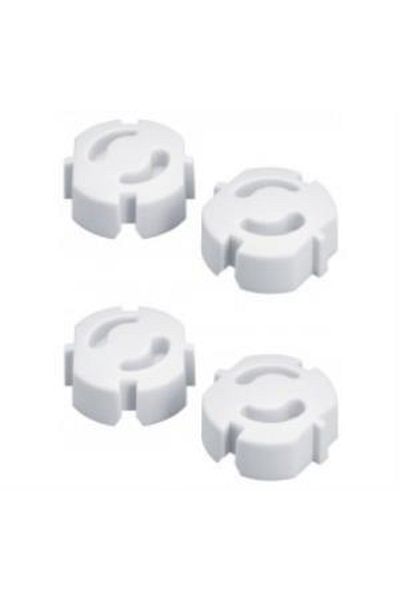 Yetkin Home Socket and Plug Concealer Lock for Child Baby Safety Set of 4