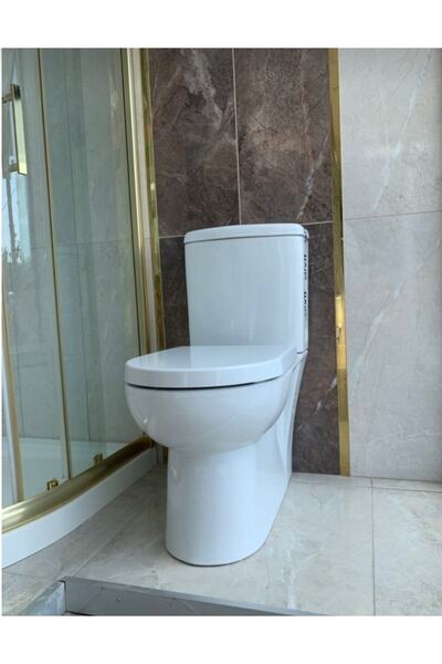 ALVİT Safran Duvara Sıfır Klozet