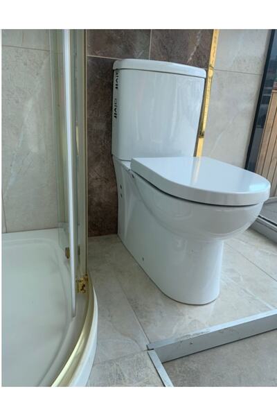 ALVİT Safran Duvara Sıfır Klozet