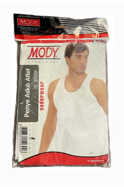 MODY Ανδρικό εσώρουχο 100% βαμβάκι 6 τεμαχίων χτενισμένο βαμβάκι