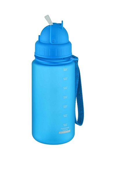 Uzspace 400 ml Tritan Water Bottle with Straw - Odor Leakage, No Bpa