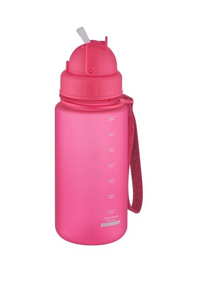 Uzspace 400 ml Tritan Water Bottle with Straw Odor Leakage No Bpa