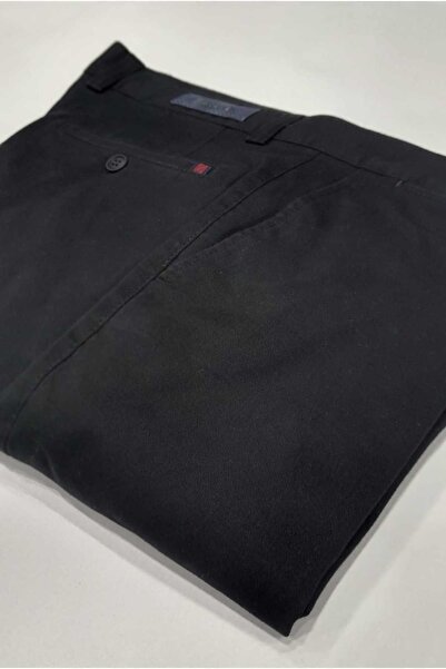 RATEKS Kışlık Düz Gabardin Dokumalı Likralı Pamuklu Esnek Yan Cepli Erkek Pantolonu