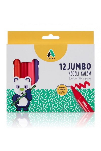 Adel Jumbo Felt Pen Set of 12