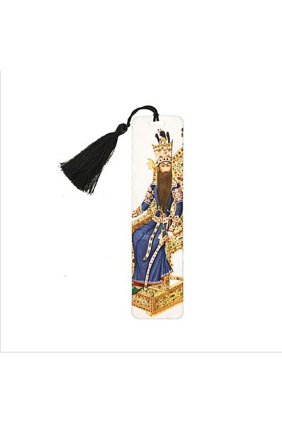 BAKSEPETE Shah of Iran Printed, Tasseled Bookmark (gift Bookmark, bookmark-115)