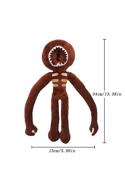 Schulzz Roblox Doors Brown Long Arm Imported Plush Toy 27cm