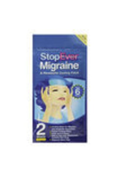 StopEver مجموعة من 2 رقعة الصداع النصفي