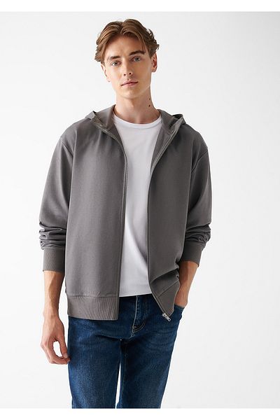Mavi Mvtr Young Printed Grey mikina na zip 0610873-70096