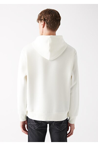 Mavi Pro Detect Baskılı Beyaz Sweatshirt 0611043-70057