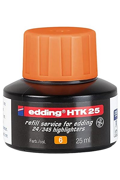 Edding Htk25 Highlighter Refill Ink Orange