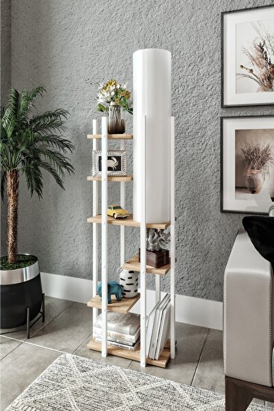 CasaNovi Vogue Lambader Atlantik Çam Beyaz Ayak