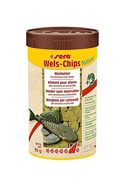 SERA Wels Cips Balık Tablet Yemi 250 Ml