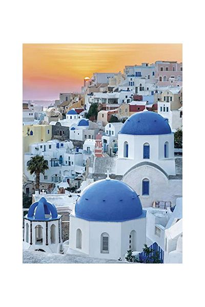 CLEMENTONI - 1000 Piece Adult Puzzle - Santorini